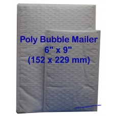 Plastic Bubble Envelope #S 6x9 (100s)